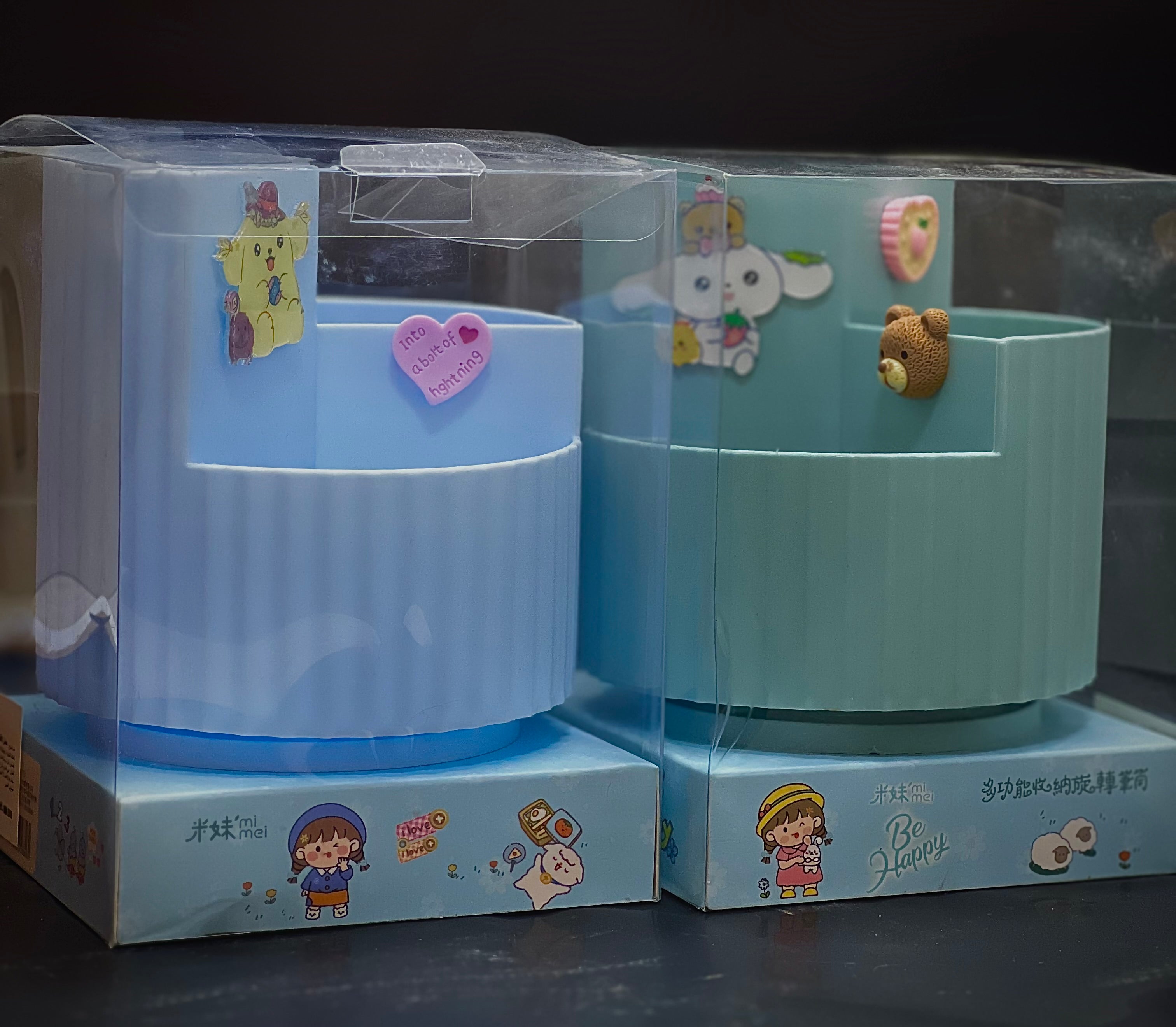 منظّم كيوت الدائري للمكتب والمكياج