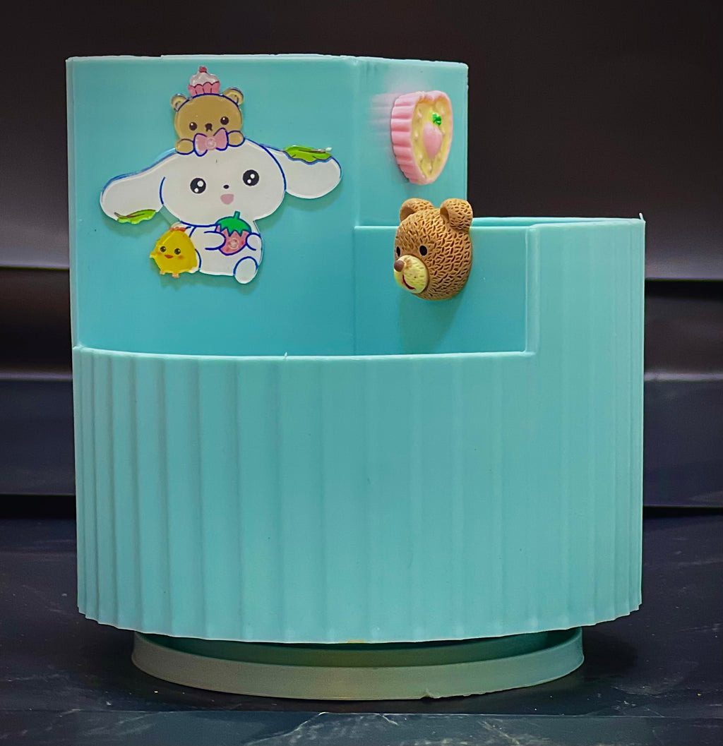 منظّم كيوت الدائري للمكتب والمكياج